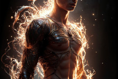 Hot & Sexy Male Succubus Demon,Deep within the ruins of Hell.