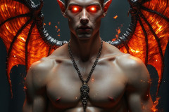 Hot & Sexy Male Succubus Demon,Deep within the ruins of Hell.