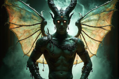 Hot & Sexy Male Succubus Demon,Deep within the ruins of Hell.