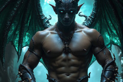 Hot & Sexy Male Succubus Demon,Deep within the ruins of Hell.