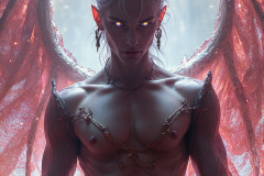 Hot & Sexy Male Succubus Demon,Deep within the ruins of Hell.
