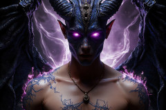 Hot & Sexy Male Succubus Demon,Deep within the ruins of Hell.