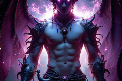 Hot & Sexy Male Succubus Demon,Deep within the ruins of Hell.
