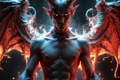 Hot & Sexy Male Succubus Demon,Deep within the ruins of Hell.