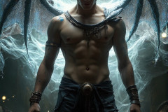 Hot & Sexy Male Succubus Demon,Deep within the ruins of Hell.