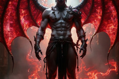 Hot & Sexy Male Succubus Demon,Deep within the ruins of Hell.