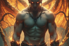 Hot & Sexy Male Succubus Demon,Deep within the ruins of Hell.