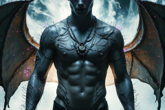 Hot & Sexy Male Succubus Demon,Deep within the ruins of Hell.