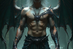 Hot & Sexy Male Succubus Demon,Deep within the ruins of Hell.