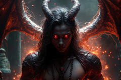 Hot & Sexy Male Succubus Demon,Deep within the ruins of Hell.