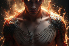 Hot & Sexy Male Succubus Demon,Deep within the ruins of Hell.