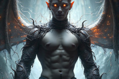 Hot & Sexy Male Succubus Demon,Deep within the ruins of Hell.