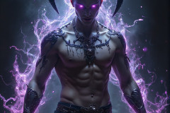 Hot & Sexy Male Succubus Demon,Deep within the ruins of Hell.