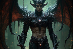 Hot & Sexy Male Succubus Demon,Deep within the ruins of Hell.