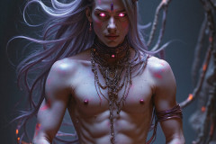 Hot & Sexy Male Succubus Demon,Deep within the ruins of Hell.