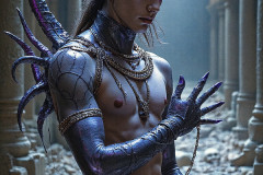 Hot & Sexy Male Succubus Demon,Deep within the ruins of Hell.