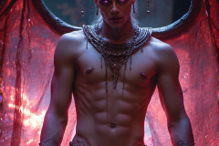 Hot & Sexy Male Succubus Demon,Deep within the ruins of Hell.
