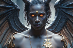 Hot & Sexy Male Succubus Demon,Deep within the ruins of Hell.