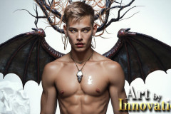 Hot & Sexy Male Succubus Demon,Deep within the ruins of Hell.