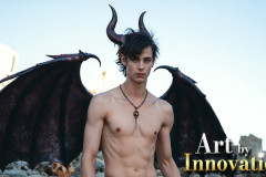 Hot & Sexy Male Succubus Demon,Deep within the ruins of Hell.