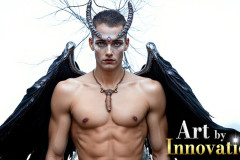 Hot & Sexy Male Succubus Demon,Deep within the ruins of Hell.