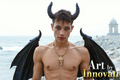 Hot & Sexy Male Succubus Demon,Deep within the ruins of Hell.