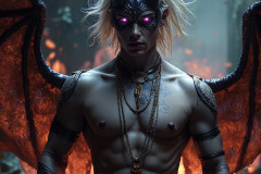 Hot & Sexy Male Succubus Demon,Deep within the ruins of Hell.