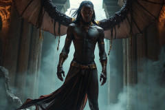 Hot & Sexy Male Succubus Demon,Deep within the ruins of Hell.