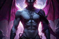 Hot & Sexy Male Succubus Demon,Deep within the ruins of Hell.