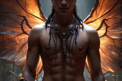 Hot & Sexy Male Succubus Demon,Deep within the ruins of Hell.
