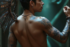 Hot & Sexy Male Succubus Demon,Deep within the ruins of Hell.