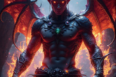 Hot & Sexy Male Succubus Demon,Deep within the ruins of Hell.