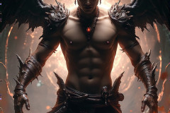 Hot & Sexy Male Succubus Demon,Deep within the ruins of Hell.
