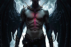 Hot & Sexy Male Succubus Demon,Deep within the ruins of Hell.