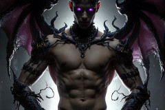 Hot & Sexy Male Succubus Demon,Deep within the ruins of Hell.