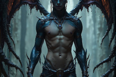 Hot & Sexy Male Succubus Demon,Deep within the ruins of Hell.