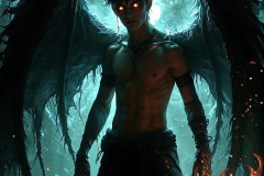Hot & Sexy Male Succubus Demon,Deep within the ruins of Hell.