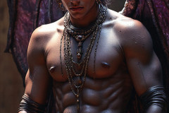 Hot & Sexy Male Succubus Demon,Deep within the ruins of Hell.