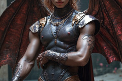 Hot & Sexy Male Succubus Demon,Deep within the ruins of Hell.