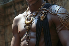 Hot & Sexy Male Succubus Demon,Deep within the ruins of Hell.