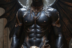 Hot & Sexy Male Succubus Demon,Deep within the ruins of Hell.