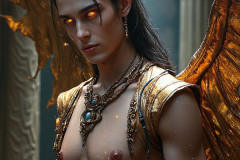 Hot & Sexy Male Succubus Demon,Deep within the ruins of Hell.