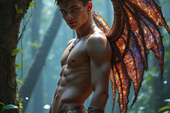 Hot & Sexy Male Succubus Demon,Deep within the ruins of Hell.