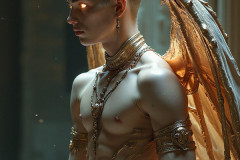 Hot & Sexy Male Succubus Demon,Deep within the ruins of Hell.