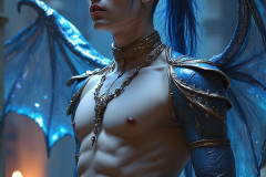 Hot & Sexy Male Succubus Demon,Deep within the ruins of Hell.
