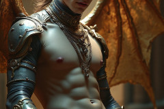 Hot & Sexy Male Succubus Demon,Deep within the ruins of Hell.