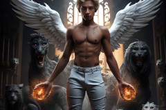 Shirtless Boys of Hogwarts,House Gryffindor,School of Witchcraft and Wizardry,Harry Potter