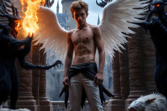 Shirtless Boys of Hogwarts,House Gryffindor,School of Witchcraft and Wizardry,Harry Potter