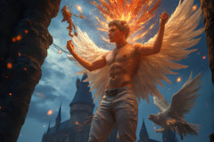 Shirtless Boys of Hogwarts,House Gryffindor,School of Witchcraft and Wizardry,Harry Potter