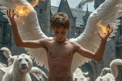 Shirtless Boys of Hogwarts,House Gryffindor,School of Witchcraft and Wizardry,Harry Potter